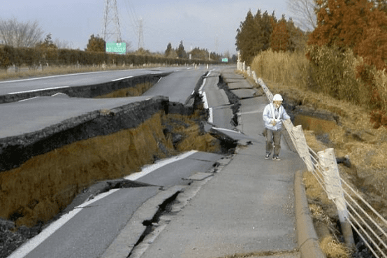 luz del terremoto