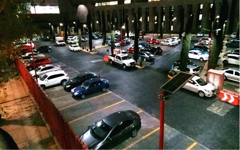 Solar-Parkplatzbeleuchtung