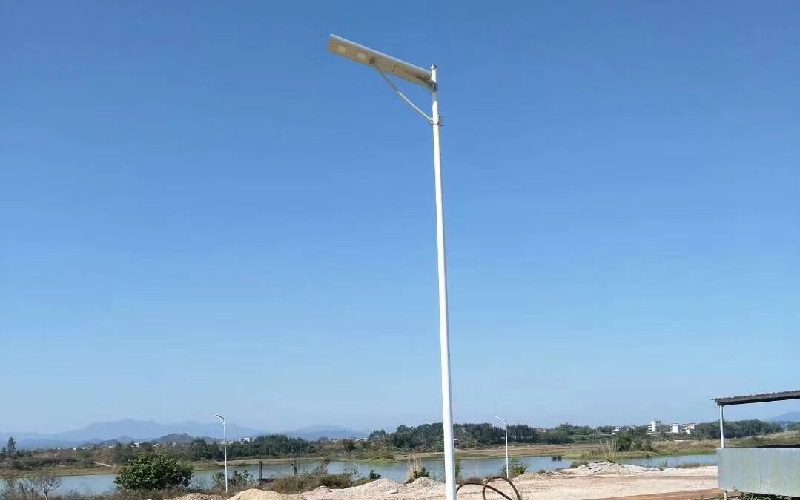 solar outdoor light helps to rural renewal in china