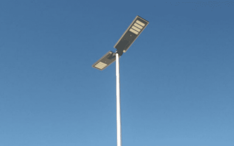 réverbère solaire 100w