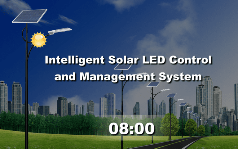 système de lampadaire solaire intelligent