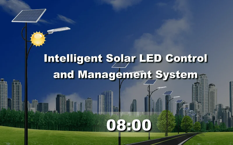 smart solar street light system