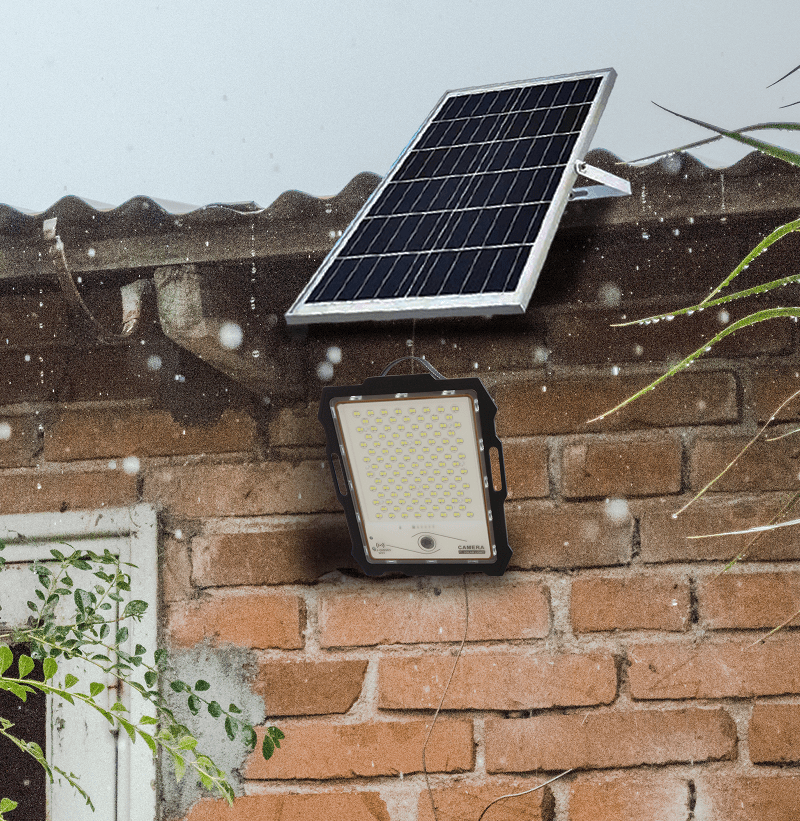 solarbetriebenes LED-Flutlicht