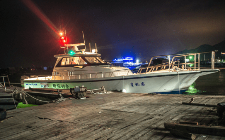 Solar-Navigationslicht für Boote