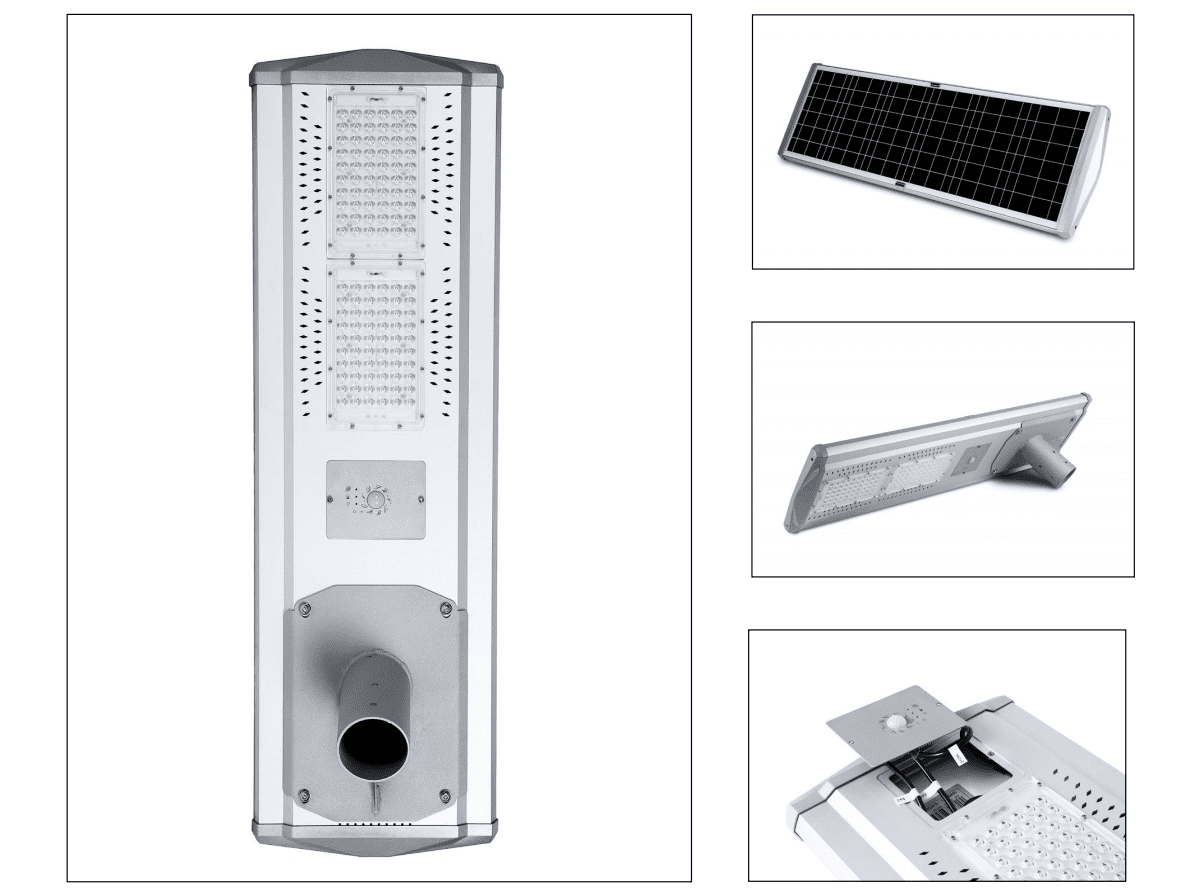 luces exteriores con energía solar