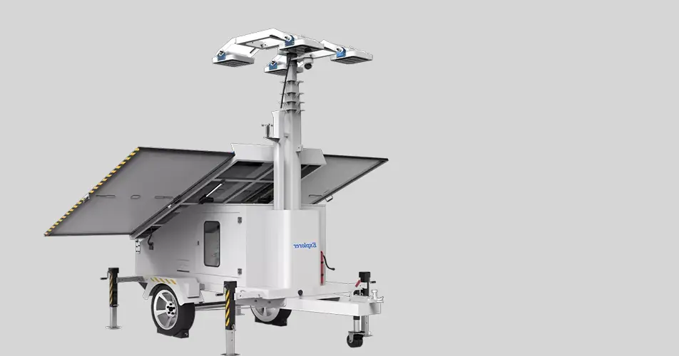 MOBILE SOLAR LIGHTING TOWER