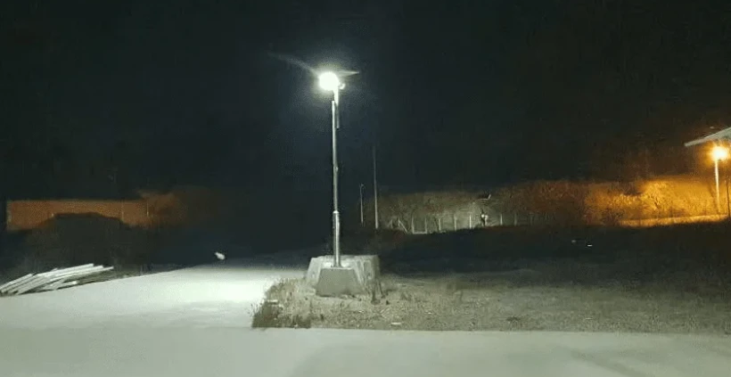 Soluções de aplicação de iluminação pública solar