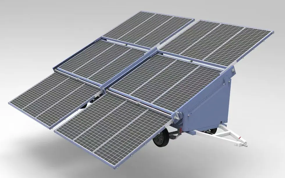 مولد الطاقة الشمسية المحمول مولد الطاقة الشمسية المتنقل