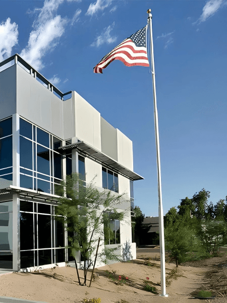 aluminum flag pole