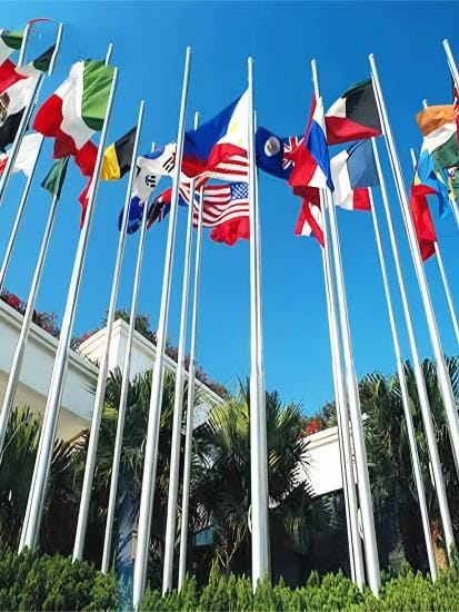 aluminum flag pole