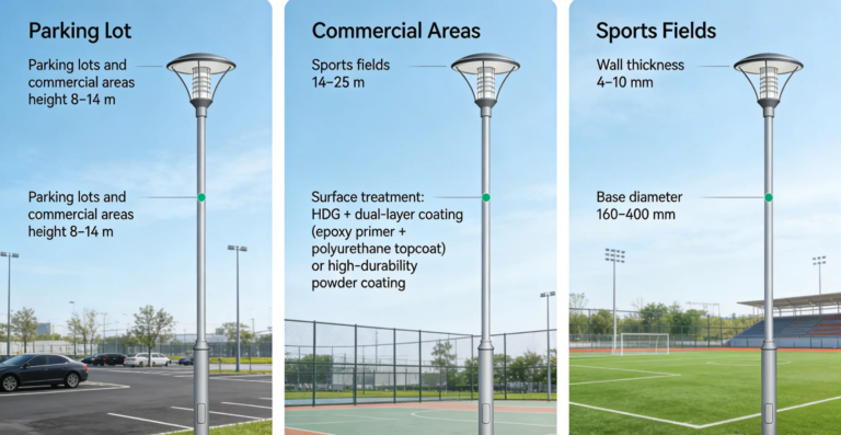 كيف تختار عمود إنارة من الألومنيوم؟