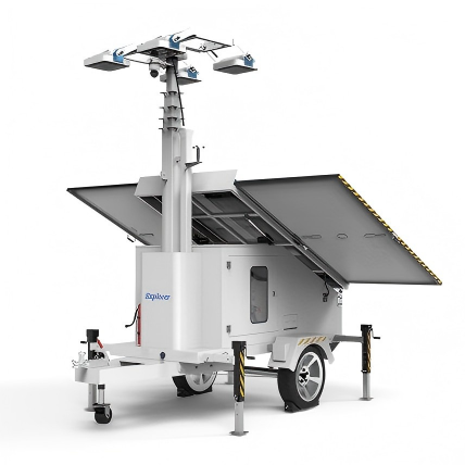 Solar Diesel Hybrid Light Tower